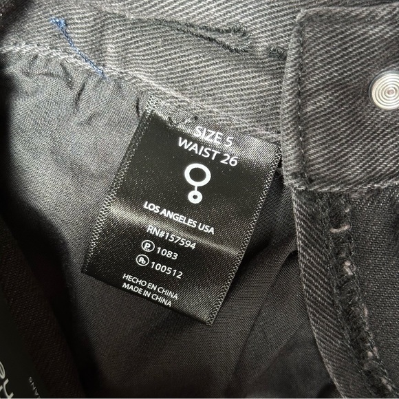 Insane gene Crossover Hi-Rise Straight Jeans Size 5/26 NWT - Picture 6 of 9